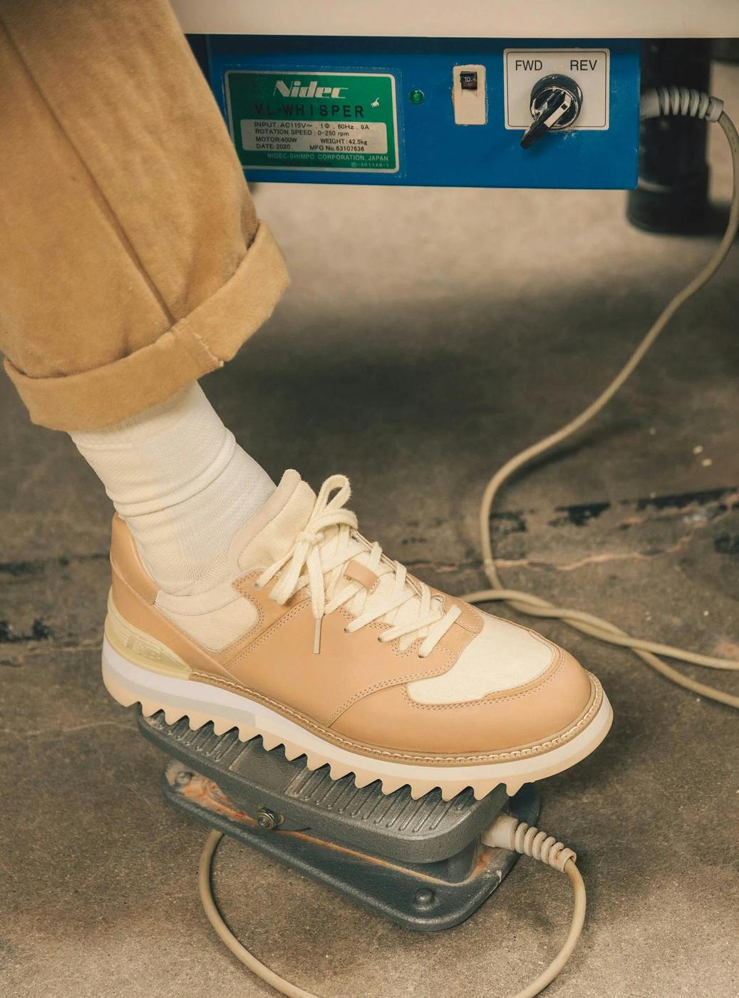 TDS New Balance's Shark-Soled 574 Drops in Veg-Tanned Leather